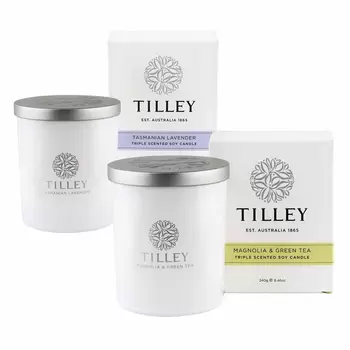 Tilley 微醺大豆香氛蠟燭2入組