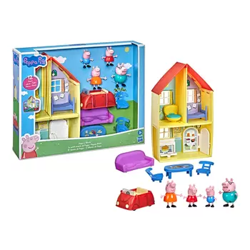 Peppa Pig 粉紅豬小妹佩佩豬的家小紅車遊戲組