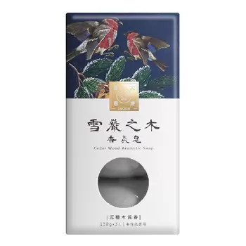 大春煉皂 雪巖之木香氛皂150公克 X 3入