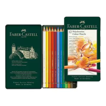 Faber-Castell 輝柏藝術家級油性色鉛筆 12色