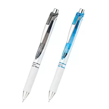 Pentel Energel 白桿極速鋼珠筆 0.5公釐 X 12支