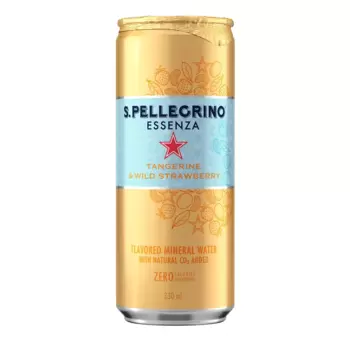 San Pellegrino 聖沛黎洛 零卡香氛氣泡飲 香橙野莓風味 330毫升 X 24入