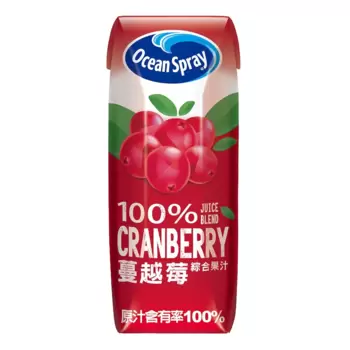 Ocean Spray 100% 蔓越莓綜合果汁 250毫升 X 18入