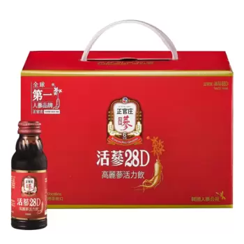 正官庄 活蔘28D高麗蔘活力飲 100毫升 X 20瓶