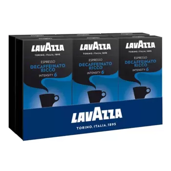 Lavazza Decaffeinato Ricco 咖啡膠囊組 60顆 適用Nespresso咖啡機